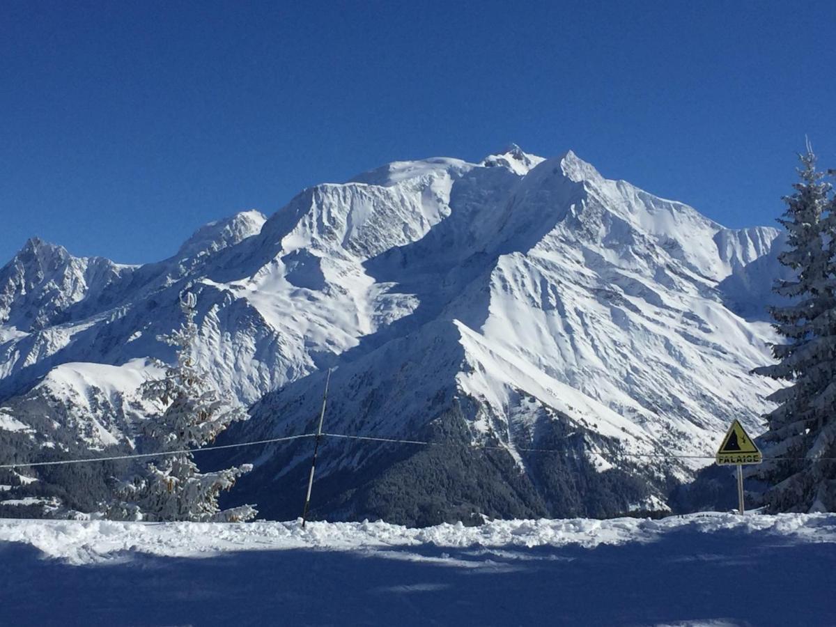 Luxury 2 Bedroom Apartment With View Of Mont Blanc コンブルー エクステリア 写真
