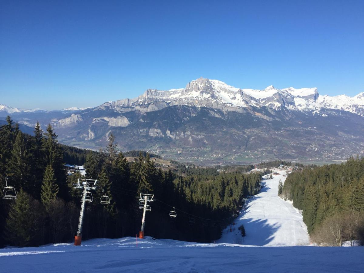Luxury 2 Bedroom Apartment With View Of Mont Blanc コンブルー エクステリア 写真